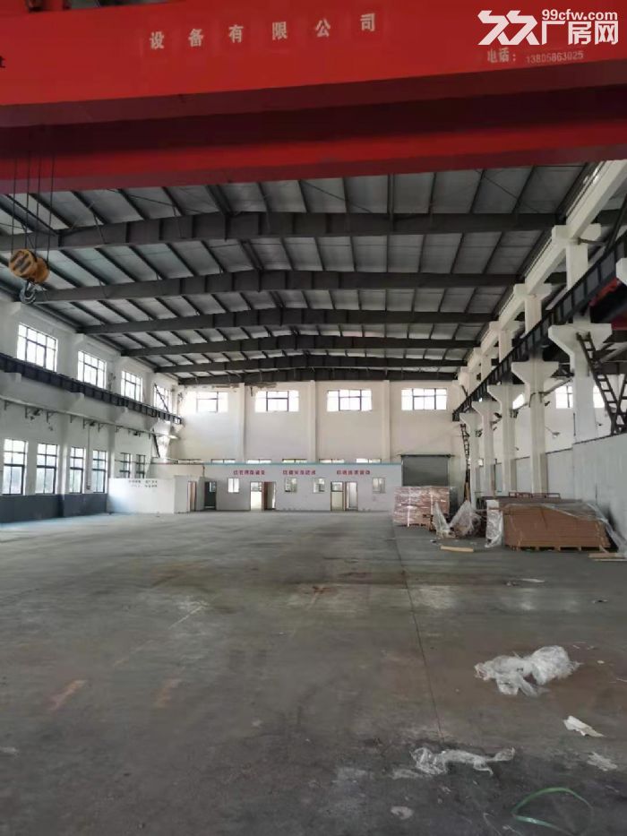 北仑小港工业区一楼1500平高12米有一部20吨一部5吨行车厂房仓库出租-图2